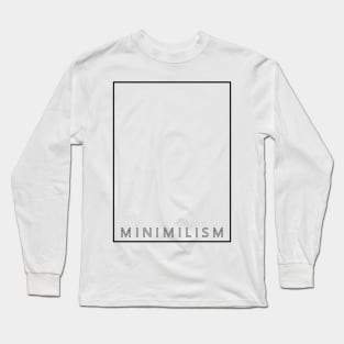 Minimalism Long Sleeve T-Shirt